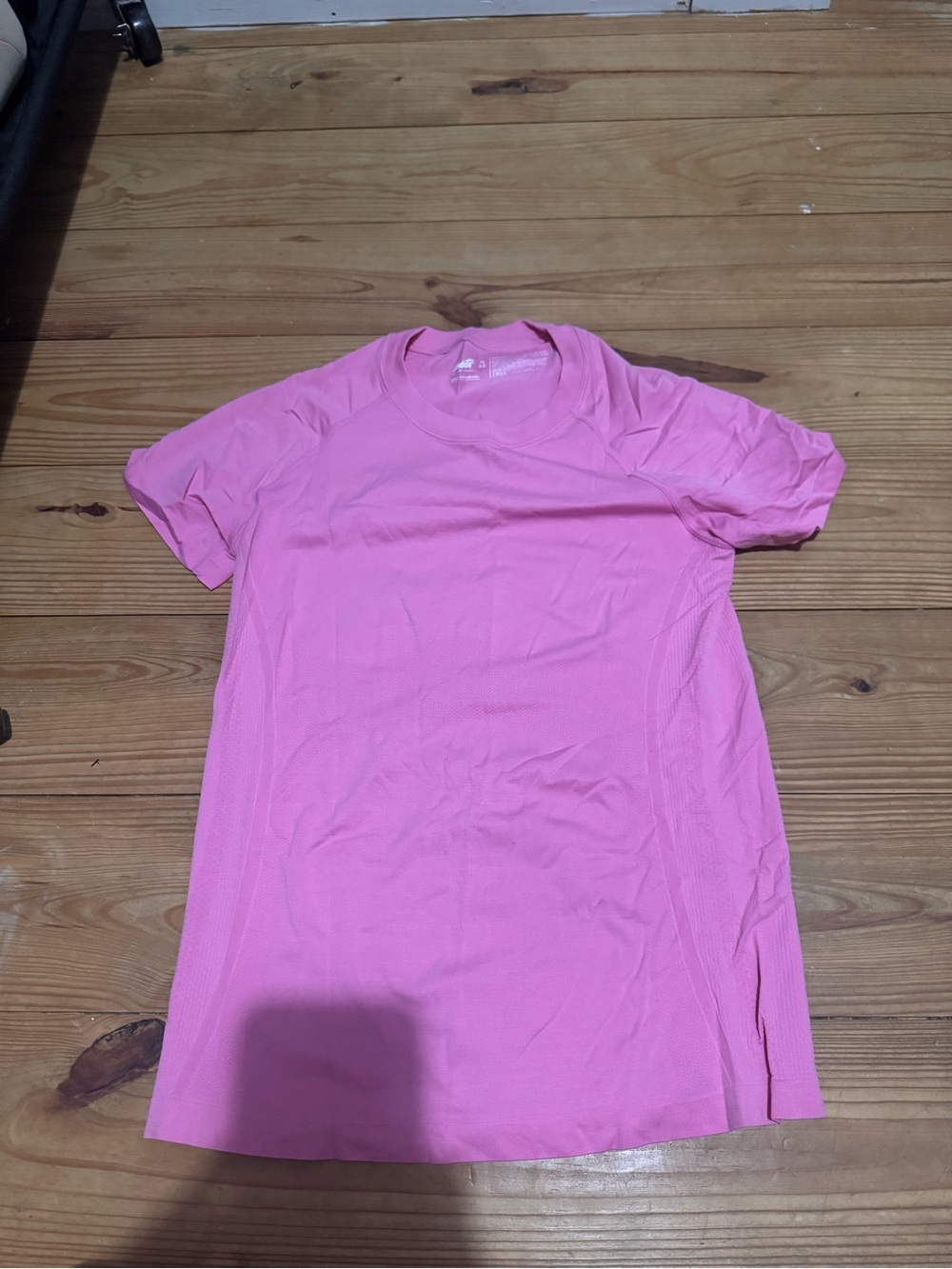 Avia Pink Short Sleeve Crew Performance Tee